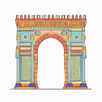 Ishtar Gate illustration