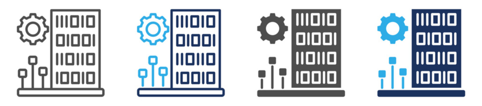 iac devops icon set multi concept