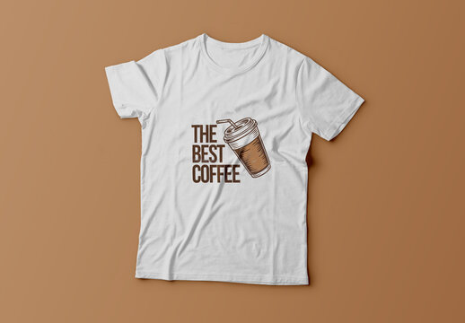 Creative Coffee Tshirt Design Template