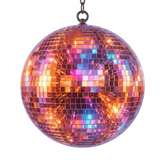 Fototapeta premium Shiny disco ball hanging
