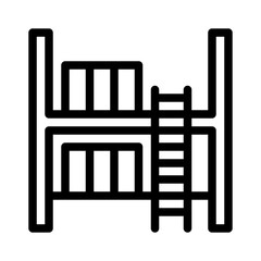 bookshelf line icon © notivestudios