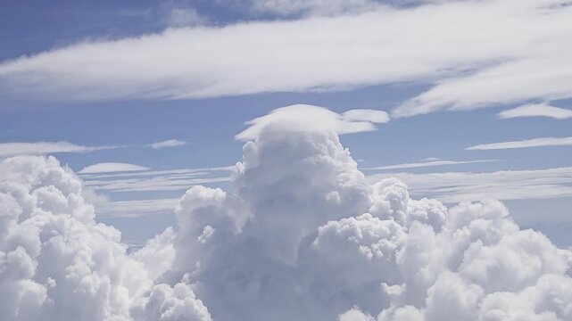 Bird's-Eye View of Clouds
