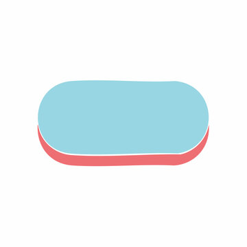 Abstract Rounded Rectangle with Shadow