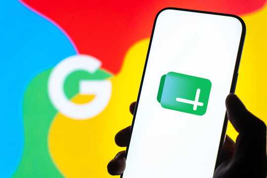 Google Sheet logo is displayed on the screen of a smartphone, in Bangalore, India, on February 28, 2026