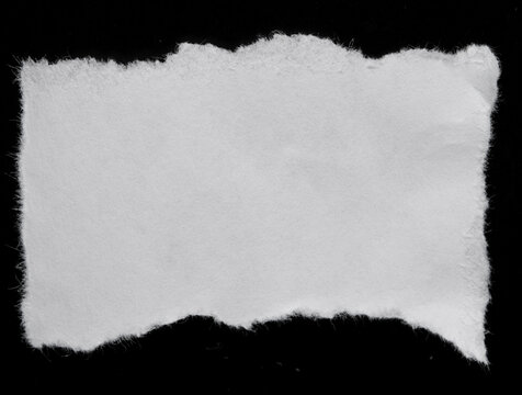 Ripped wrinkled paper