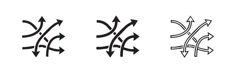 Thin line game controller icon. Video game joystick and entertainment device symbol. © liubomir118809