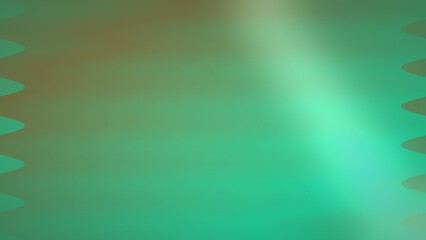 Fototapeta premium Abstract Green Gradient Background with Luminous Light Streak.