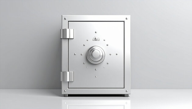 Secure metal safe box with combination lock