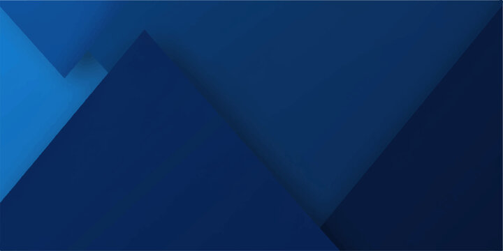 This abstract blue wallpaper features a bright geometric design with triangle patterns, glowing rays, and dynamic lines to create a modern, professional vector backdrop for any business presentation