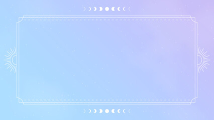 宇宙 神秘 スピリチュアル 星 幻想 配信 サムネイル バナー デザイン 背景 イラスト   © ラムネマテリアル（公式）