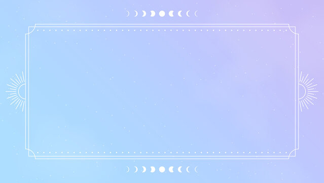 宇宙 神秘 スピリチュアル 星 幻想 配信 サムネイル バナー デザイン 背景 イラスト 
