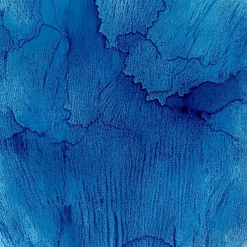 Deep blue abstract texture with organic flowing lines and subtle watercolor effects