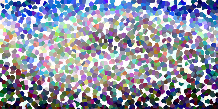 Colorful mosaic texture with small square tiles in random pattern
