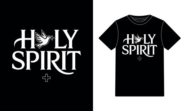 Holy Spirit Dove Christian T-shirt Design