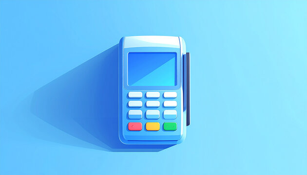 Payment terminal with keypad and screen isolated