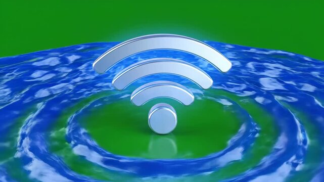 Swirling blue water whirlpool abstract motion background, vortex spiral
