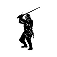 Obraz premium knight with sword