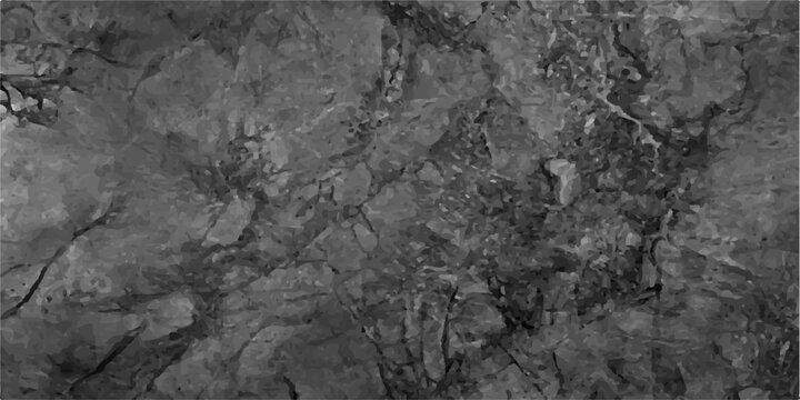 Old stone wall with rough grunge texture, weathered stone and bark-like surface pattern in gray concrete style backdrop