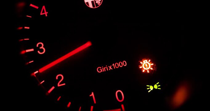 Modern Car tachometer 2