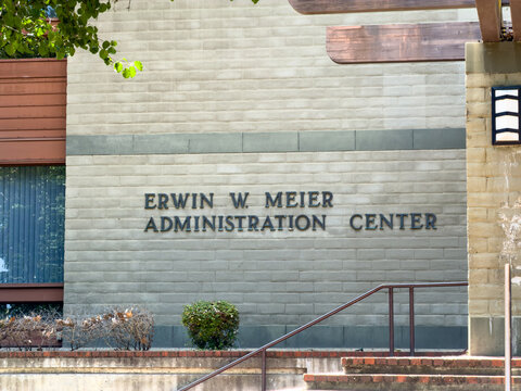 Erwin W. Meier Administration Center In Woodland California