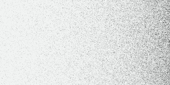 Stipple pattern, dotted geometric background. Stippling, dotwork drawing, shading using dots. Pixel disintegration, random halftone effect. White noise grainy texture. modern
