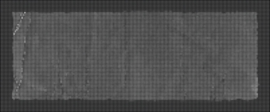 A close-up view of a rough gray slate surface with a black border