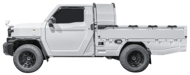 White off road truck © Ratchapon