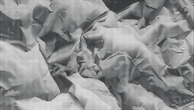 A pile of crumpled paper sheets on a surface with transparent background