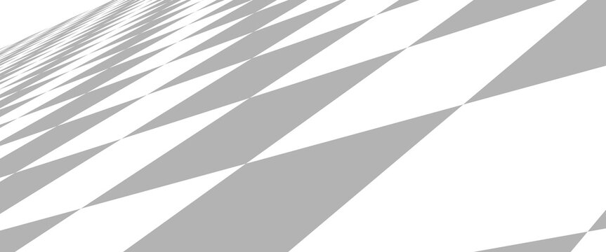 Black and white chess pattern. Checkerboard seamless vector illustration. Abstract checkered checkerboard for game.