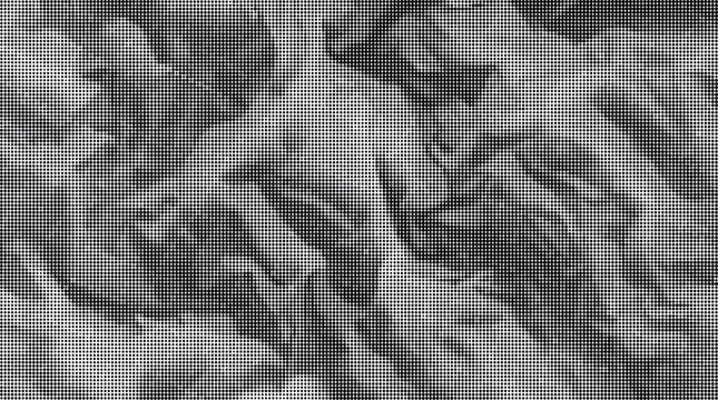 Gray fabric texture with wrinkled transparent background
