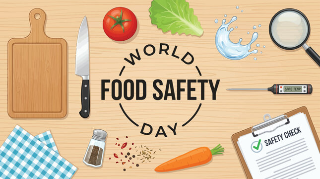 World Food Safety Day Illustration