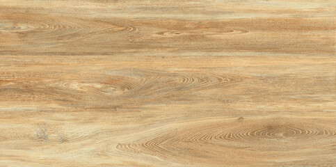 Fototapeta premium Brown-colored wooden texture background, flooring design for indoor and outdoor decoration, ceramic flooring tiles.