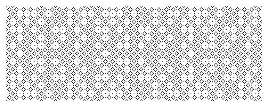 Diamond grid pattern with repeating geometric square shapes in minimalist digital style