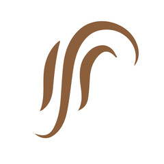 Fototapeta premium Elegant abstract symbol