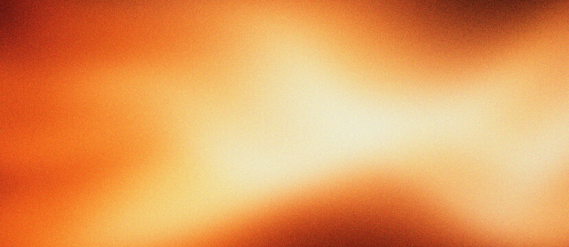 Warm orange gradient background with soft light leak, abstract amber glow texture for cinematic overlay, blurry golden sun flare backdrop, vibrant autumnal color wash for creative design.