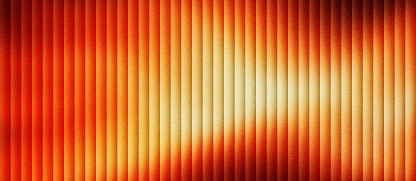 Abstract orange vertical lines background, glowing warm light texture with rhythmic stripes. Vibrant amber gradient pattern for digital backdrop. Modern geometric design with soft blur effect.