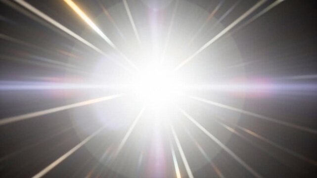 Abstract white light tunnel warp speed motion effect for science fiction background.