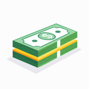 Stack of US Dollar Bills
