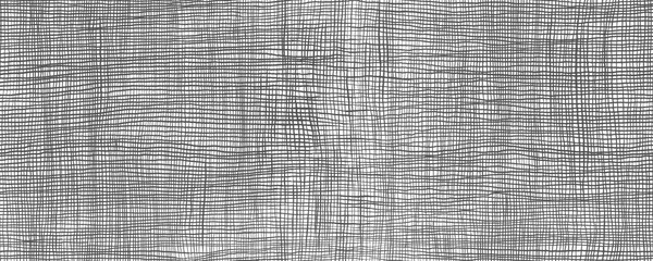 Seamless mesh pattern. Black and white canvas texture. Crossed line background. Grid pattern drawn with graphite pencil © Morena