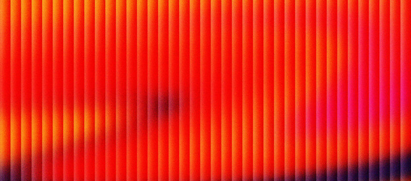 Vibrant red abstract background with vertical lines and soft light gradients. Modern orange linear texture with motion blur effect. Minimalist geometric pattern for digital wallpaper design.