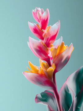 Pink Tropical Flower