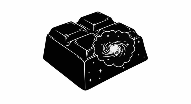 Unique keyboard keycap design with celestial galaxy motif and starry sky