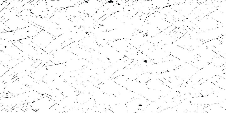 Grunge texture background with black scratches and dots on white, Abstract vector design for creative projects and overlays