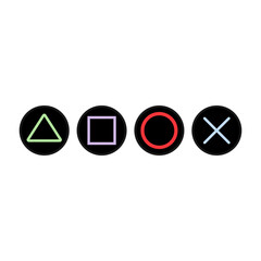 Game Control Button Glyph Icon © Stealth