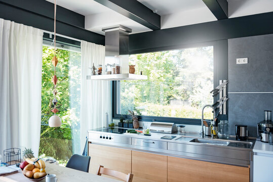 Interior of a modern kitchen