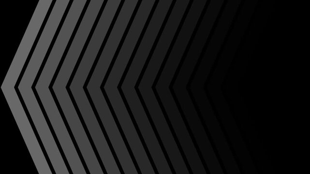 Direction concept, neon arrow icon, arrows indicates the direction of the overlay video layer. and looping neon line arrow icon 4k video animation.