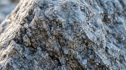 Fototapeta premium Winter Mountain Rock Ice Verglas Coating Macro