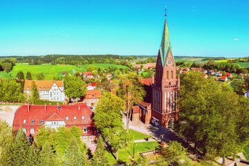  Bazylika Narodzenia Najświętszej Maryi Panny w Gietrzwałdzie © Janusz Lipiński