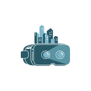 Virtual Reality Headset Device Technology.