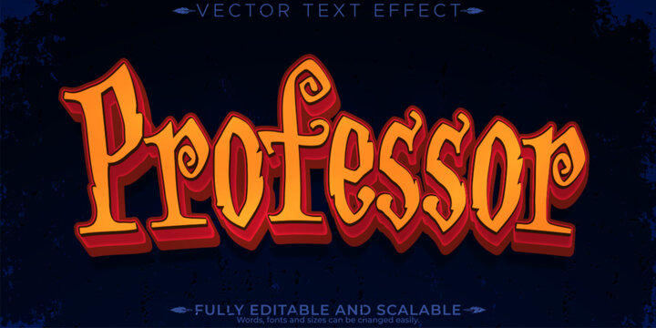 Horror  text effect, editable blood and scary text style